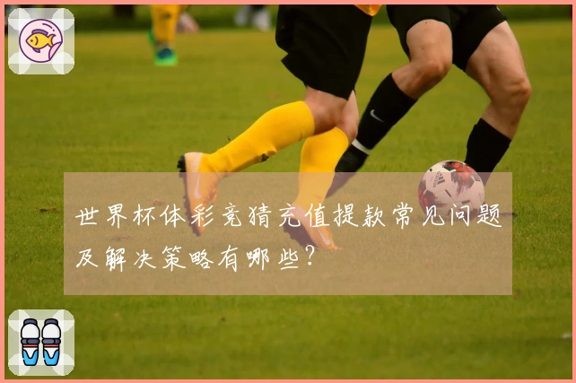 世界杯体彩竞猜充值提款常见问题及解决策略有哪些?