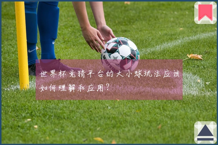 世界杯竞猜平台的大小球玩法应该如何理解和应用？